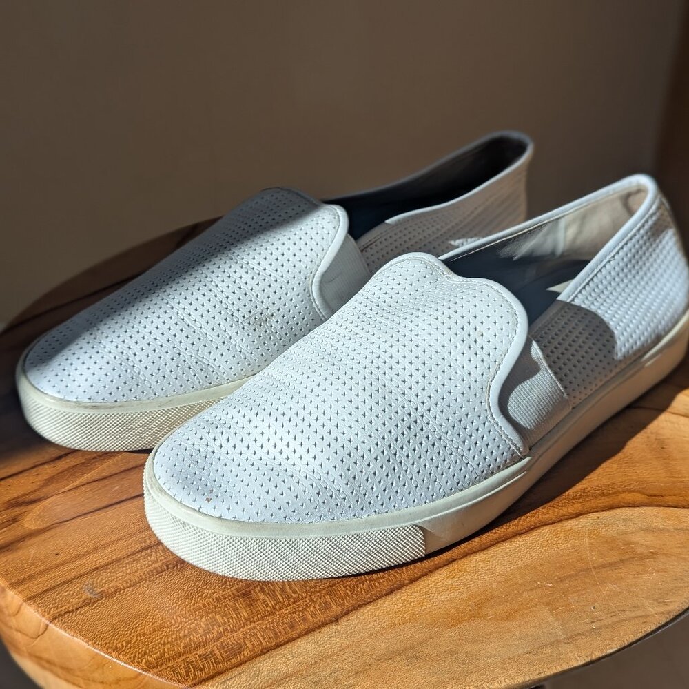 Vince Perforated Leather Blair Sneaker 8.5